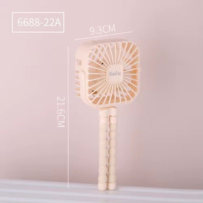 Fan for Cart Stroller Fan Portable Outdoor Fan Clip on for Baby 600Mah USB Rechargeable Handheld Electric Fan for Home 3 Speeds